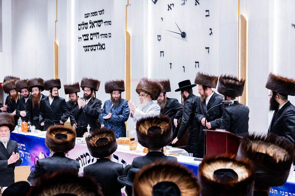 חנוכת ביהמ"ד "ישראל שלום" בסאטמר