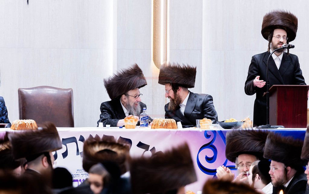 חנוכת ביהמ"ד "ישראל שלום" בסאטמר