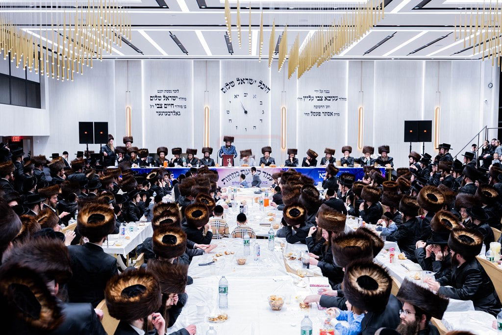 חנוכת ביהמ"ד "ישראל שלום" בסאטמר