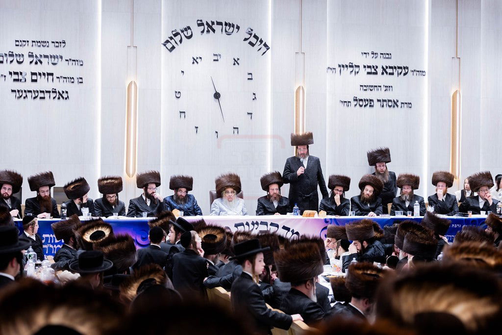 חנוכת ביהמ"ד "ישראל שלום" בסאטמר