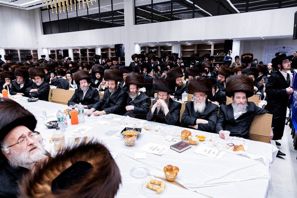 חנוכת ביהמ"ד "ישראל שלום" בסאטמר