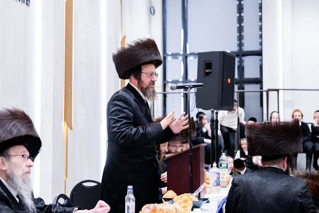 חנוכת ביהמ"ד "ישראל שלום" בסאטמר