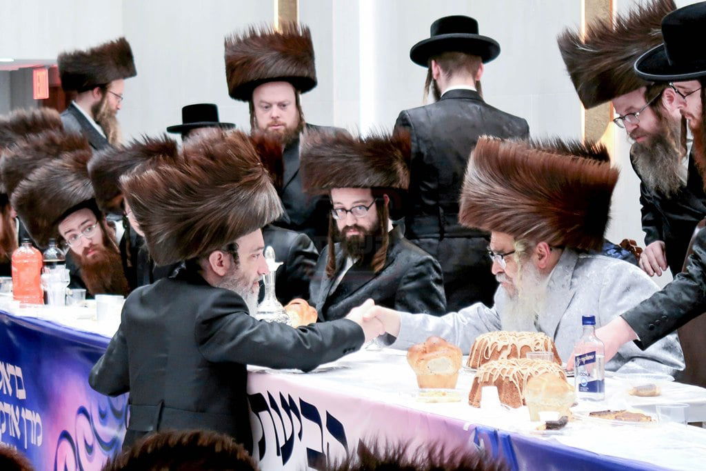 חנוכת ביהמ"ד "ישראל שלום" בסאטמר