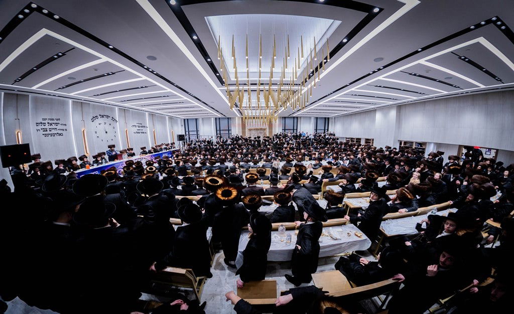 חנוכת ביהמ"ד "ישראל שלום" בסאטמר