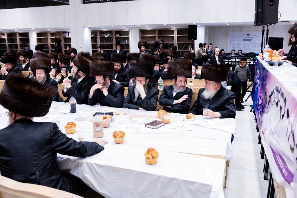 חנוכת ביהמ"ד "ישראל שלום" בסאטמר