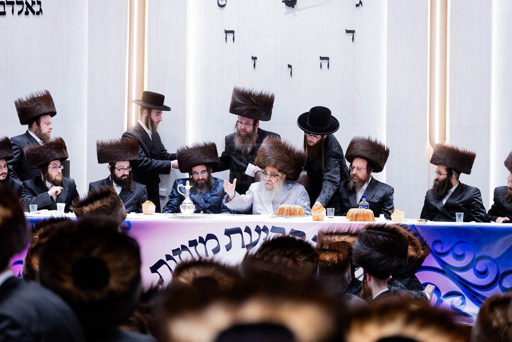 חנוכת ביהמ"ד "ישראל שלום" בסאטמר