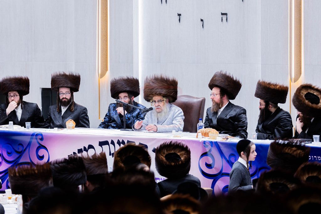 חנוכת ביהמ"ד "ישראל שלום" בסאטמר