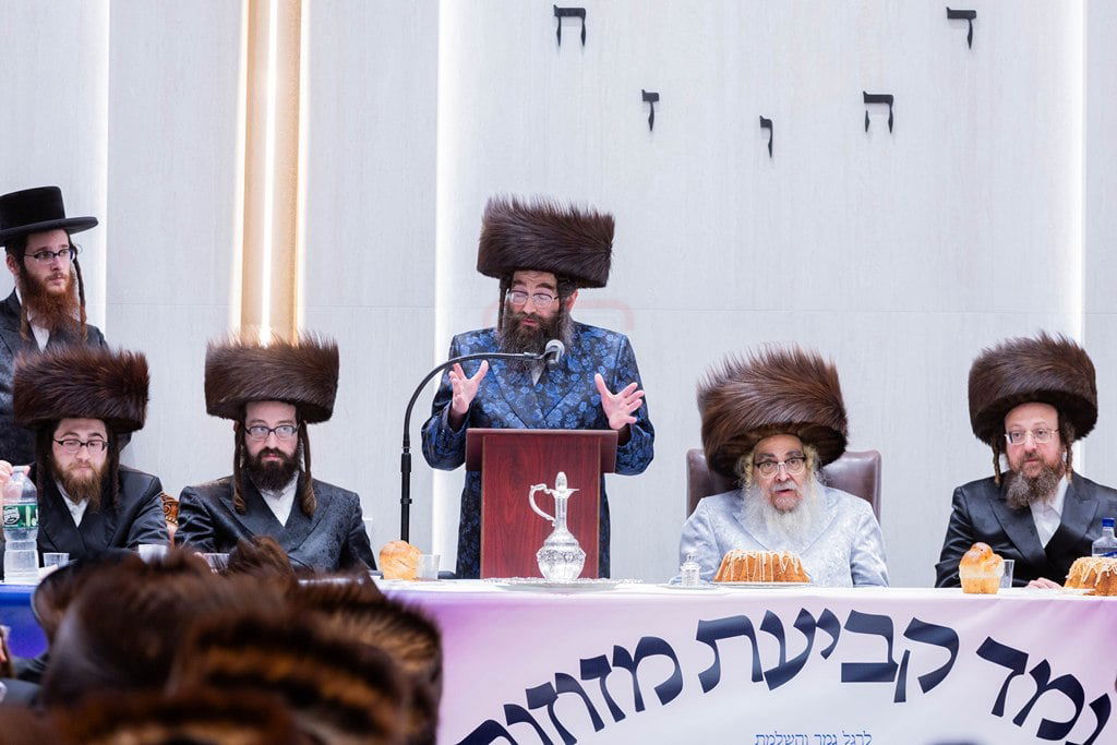 חנוכת ביהמ"ד "ישראל שלום" בסאטמר