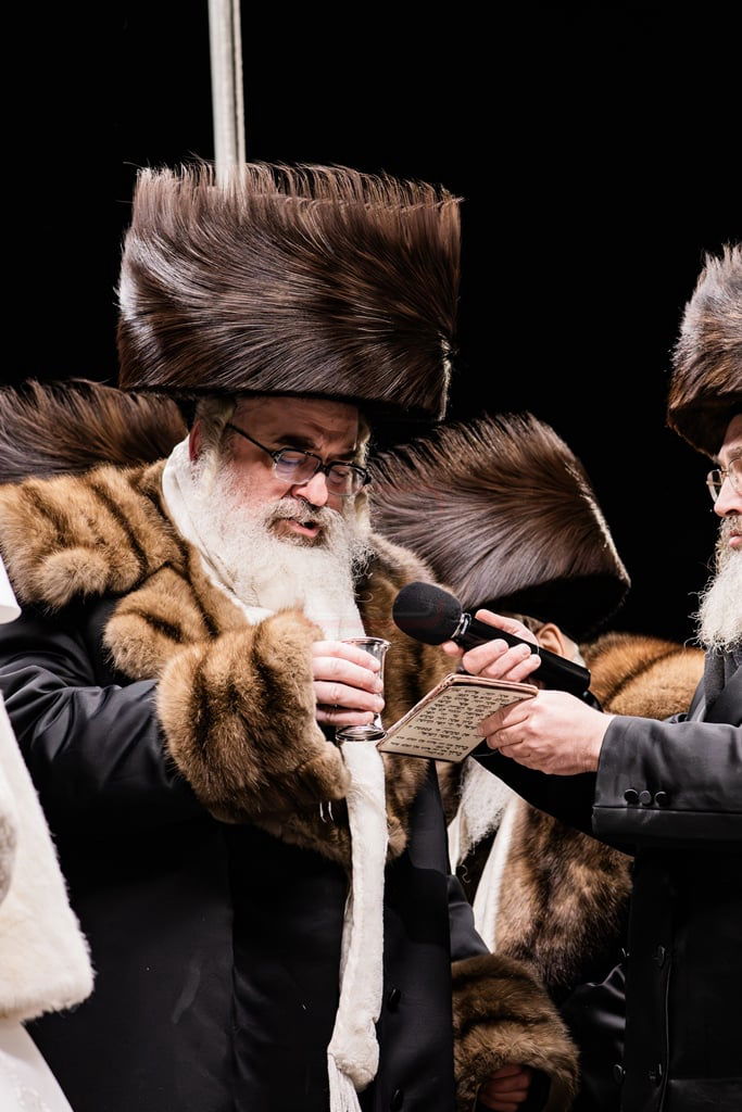 האדמו"ר מויז'ניץ מונטריאול בשמחה