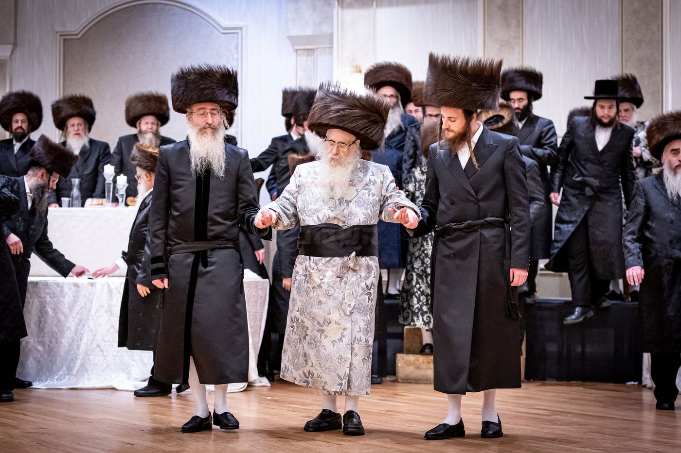 שמחת בית קרית צאנז ירושלים - אודווארי - קאסוב ויזניץ