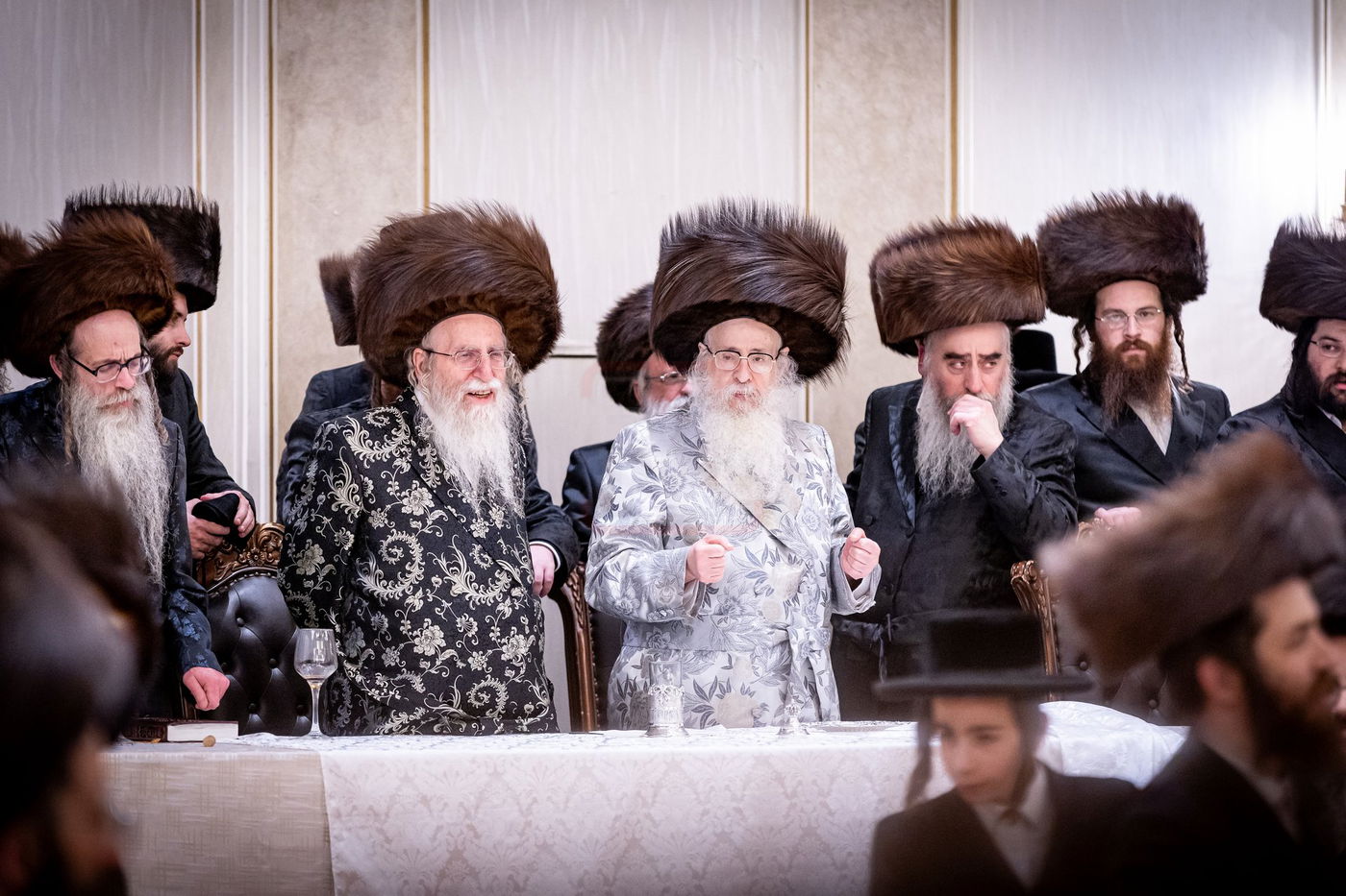 שמחת בית קרית צאנז ירושלים - אודווארי - קאסוב ויזניץ