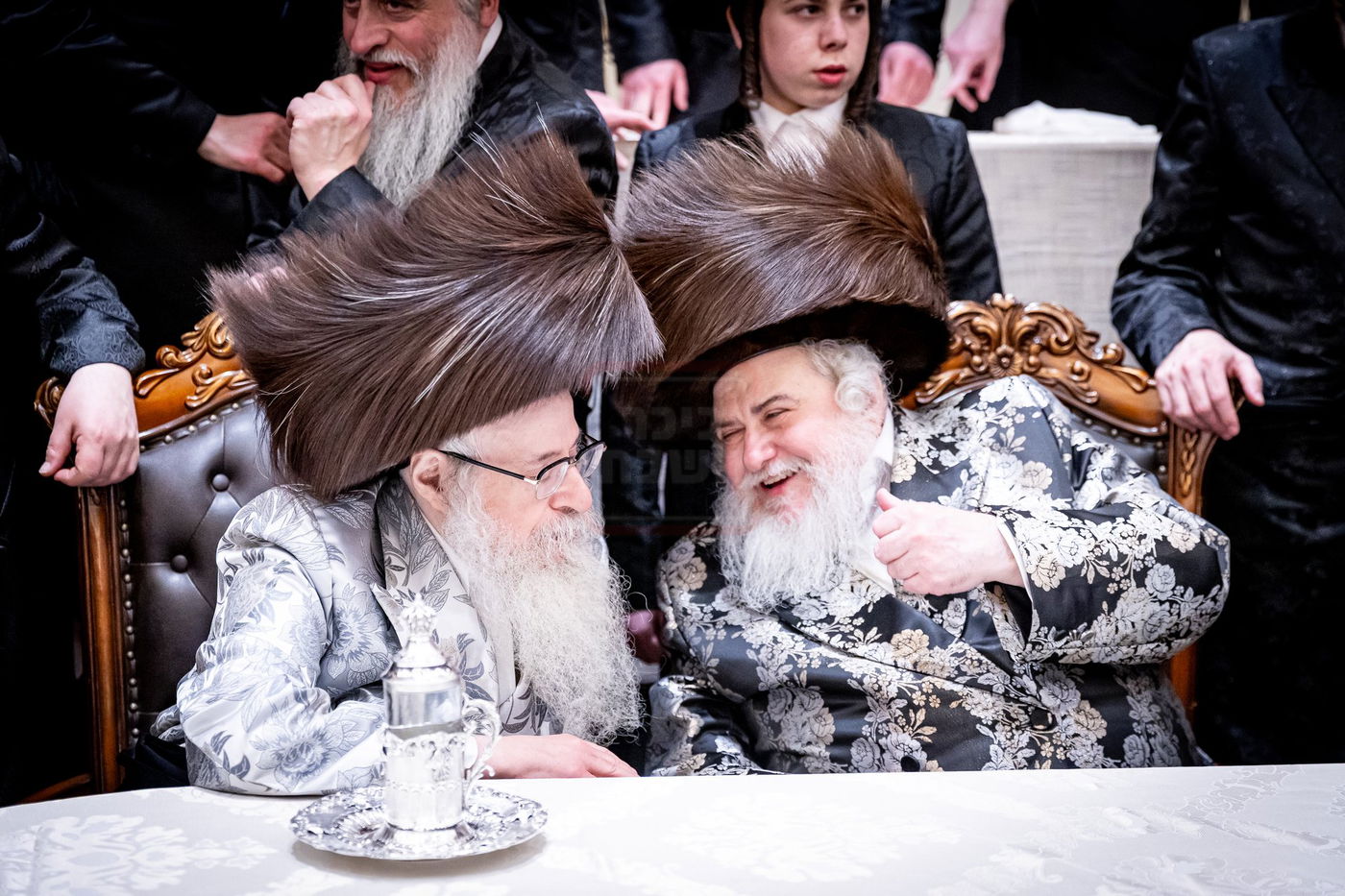 שמחת בית קרית צאנז ירושלים - אודווארי - קאסוב ויזניץ