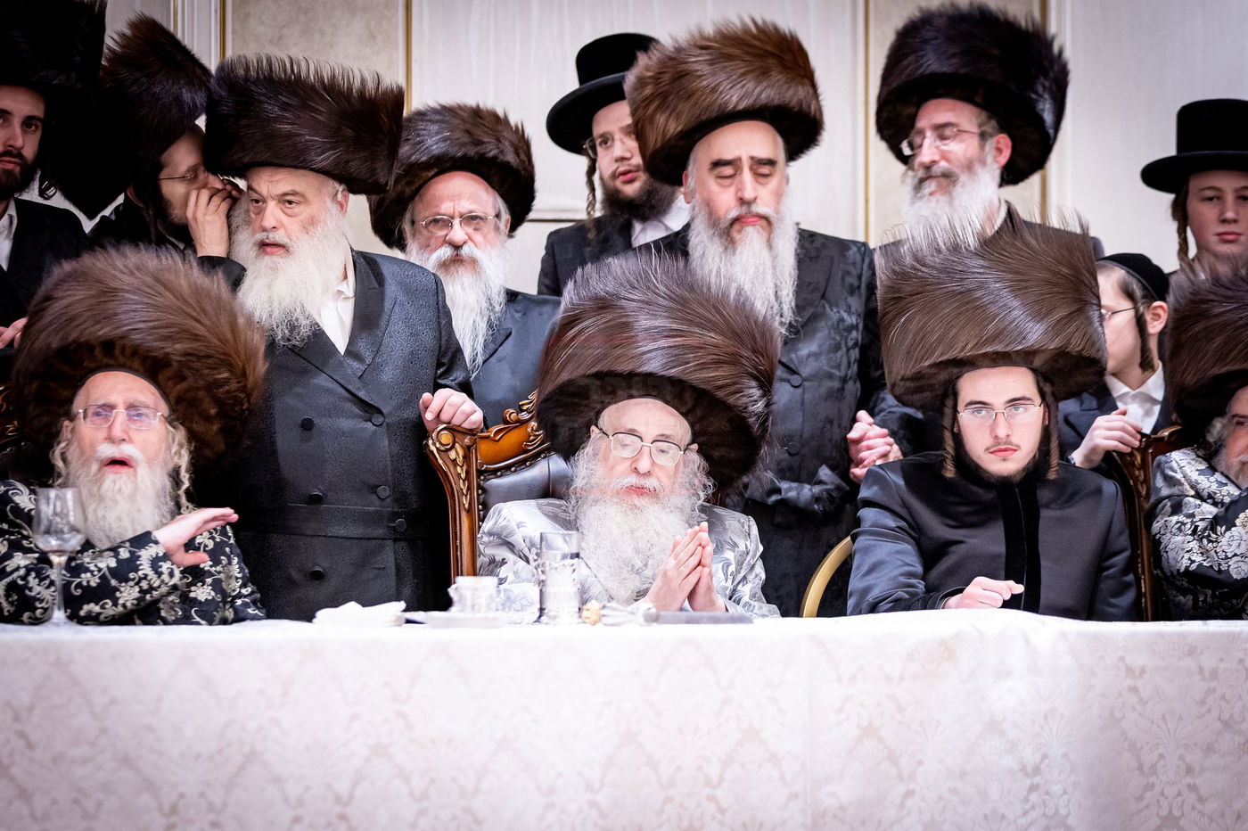 שמחת בית קרית צאנז ירושלים - אודווארי - קאסוב ויזניץ