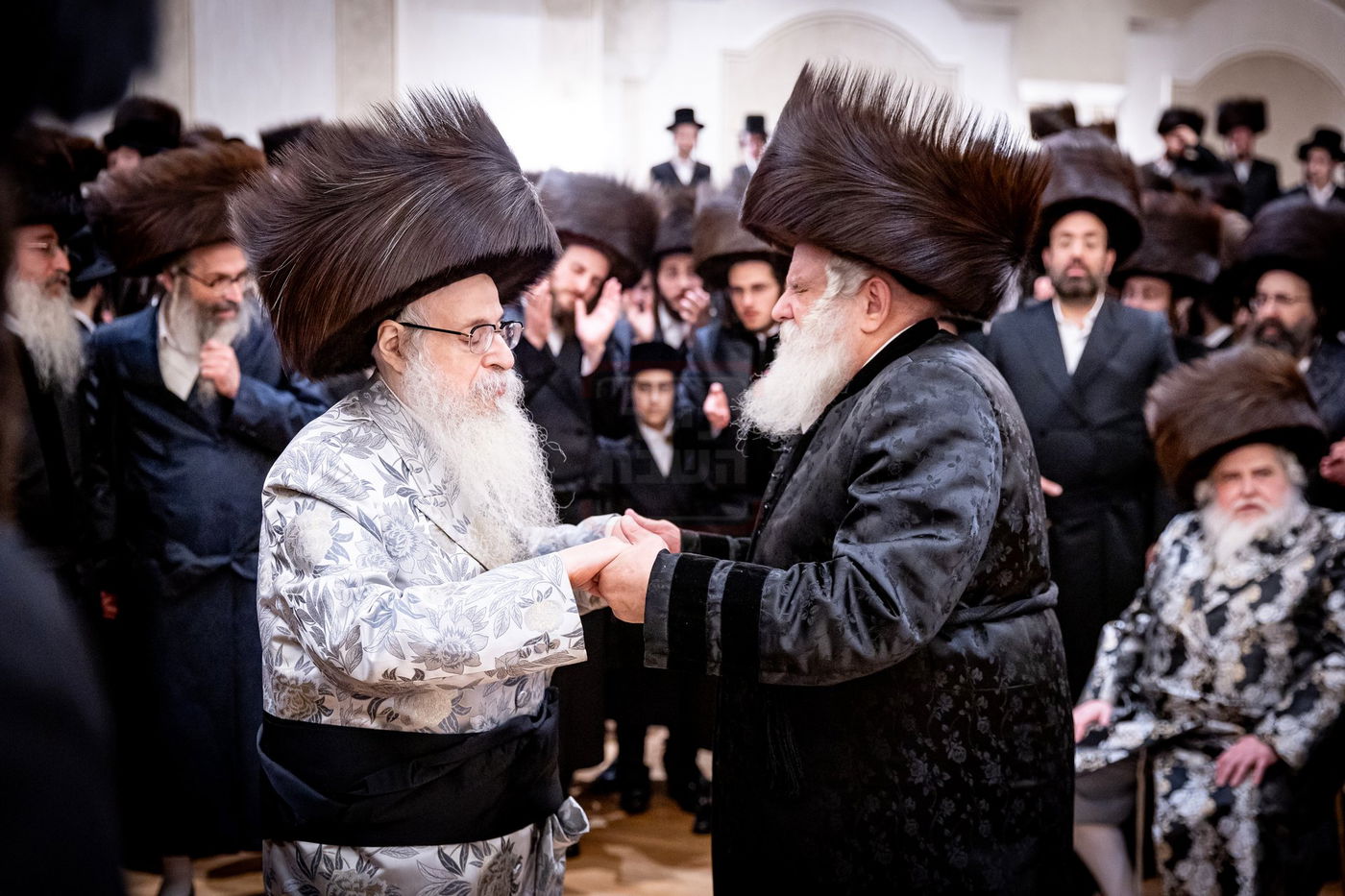 שמחת בית קרית צאנז ירושלים - אודווארי - קאסוב ויזניץ