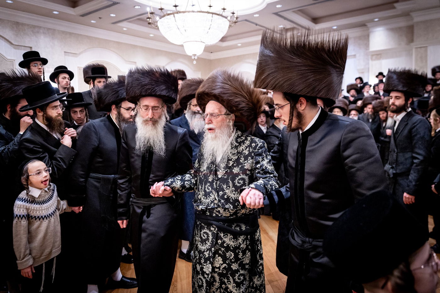 שמחת בית קרית צאנז ירושלים - אודווארי - קאסוב ויזניץ