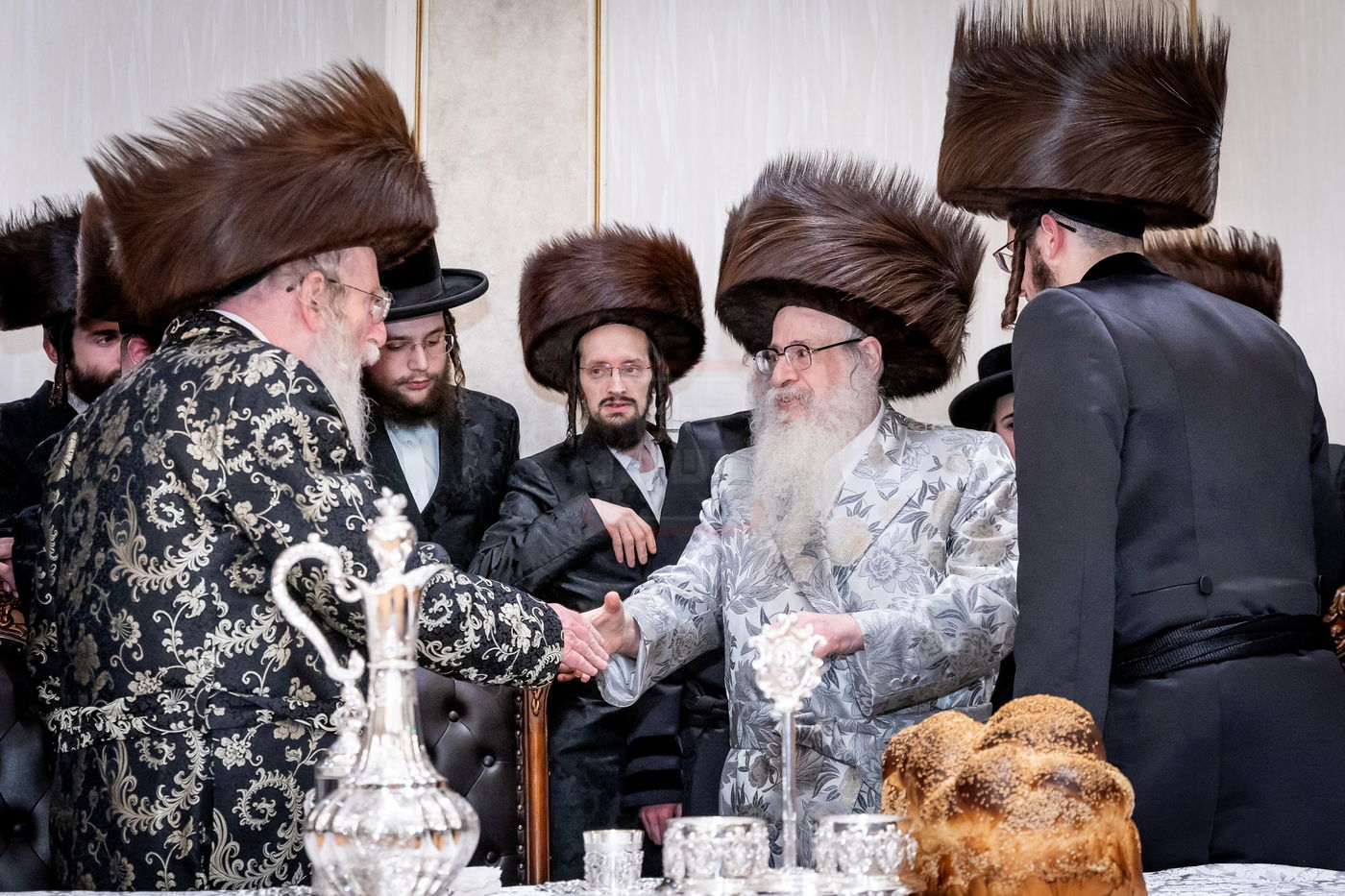 שמחת בית קרית צאנז ירושלים - אודווארי - קאסוב ויזניץ