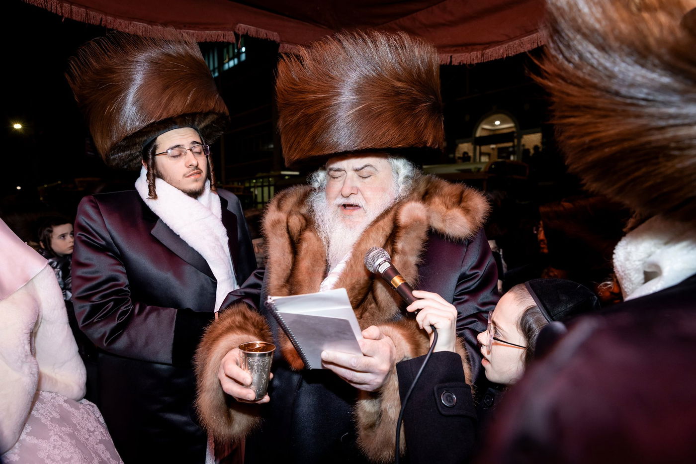 שמחת בית קרית צאנז ירושלים - אודווארי - קאסוב ויזניץ