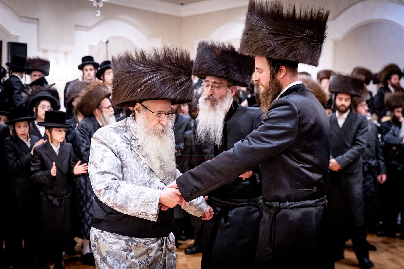 שמחת בית קרית צאנז ירושלים - אודווארי - קאסוב ויזניץ