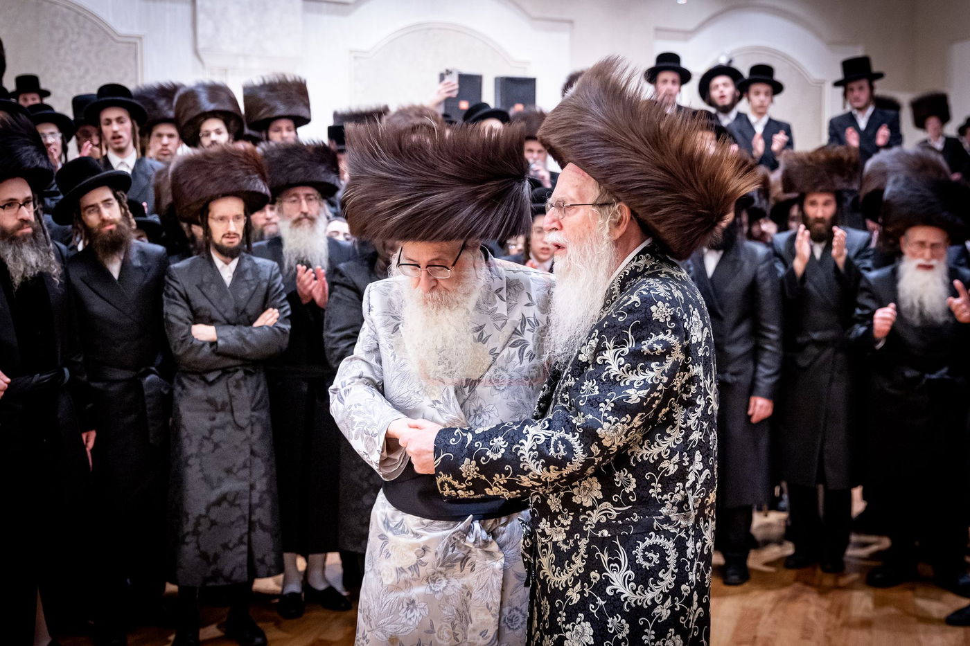 שמחת בית קרית צאנז ירושלים - אודווארי - קאסוב ויזניץ