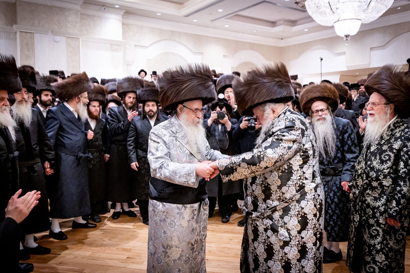 שמחת בית קרית צאנז ירושלים - אודווארי - קאסוב ויזניץ