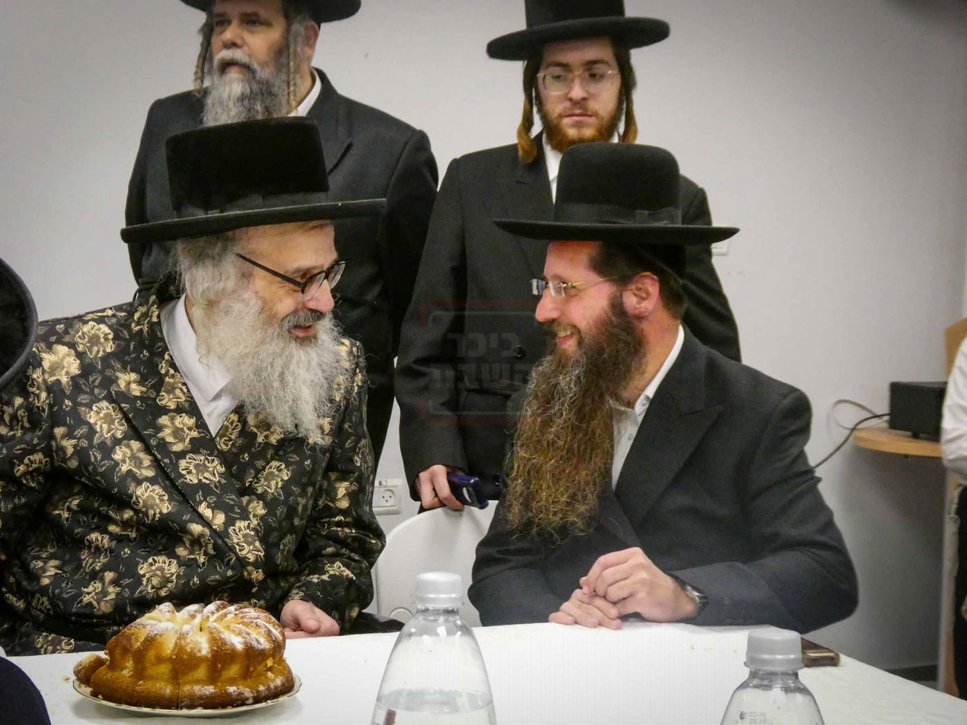 האדמו''ר מויז'ניץ בית שמש בביקור בעמנואל