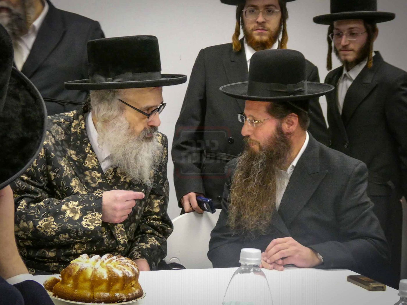 האדמו''ר מויז'ניץ בית שמש בביקור בעמנואל