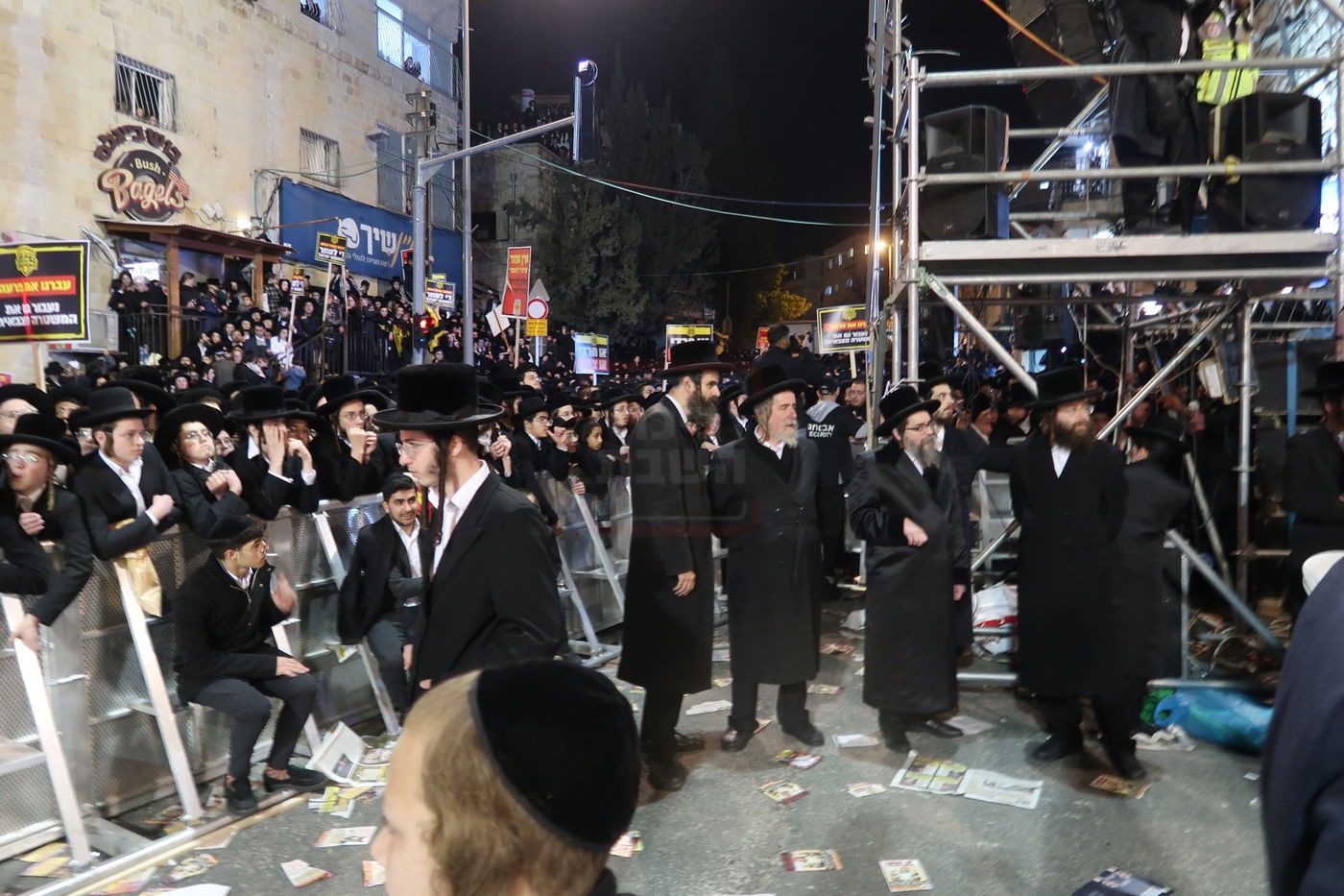 האדמו"ר מסקולען בעצרת