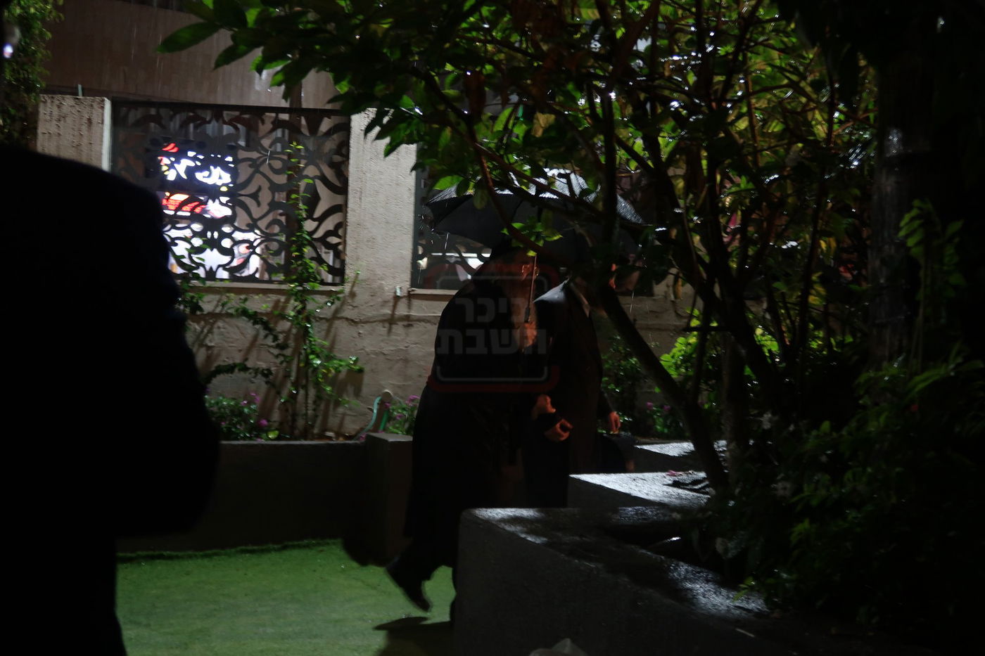 האדמו"ר מטריסק בגשמים