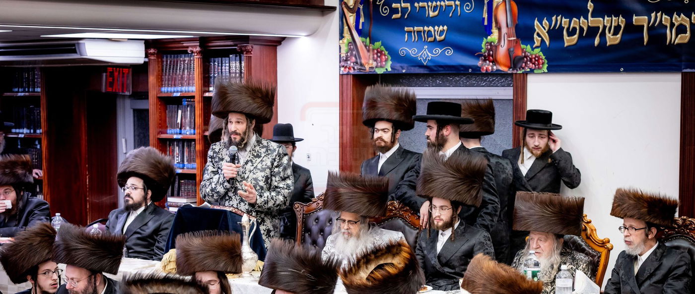 שמחת הש"ב בחצה"ק סאטמר - אלעסק