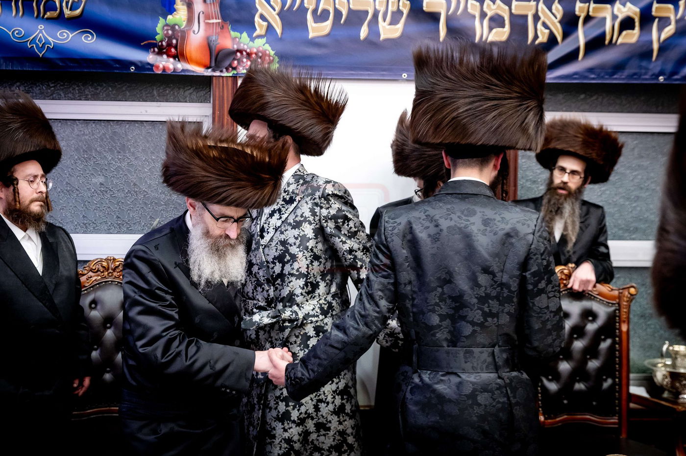 שמחת הש"ב בחצה"ק סאטמר - אלעסק