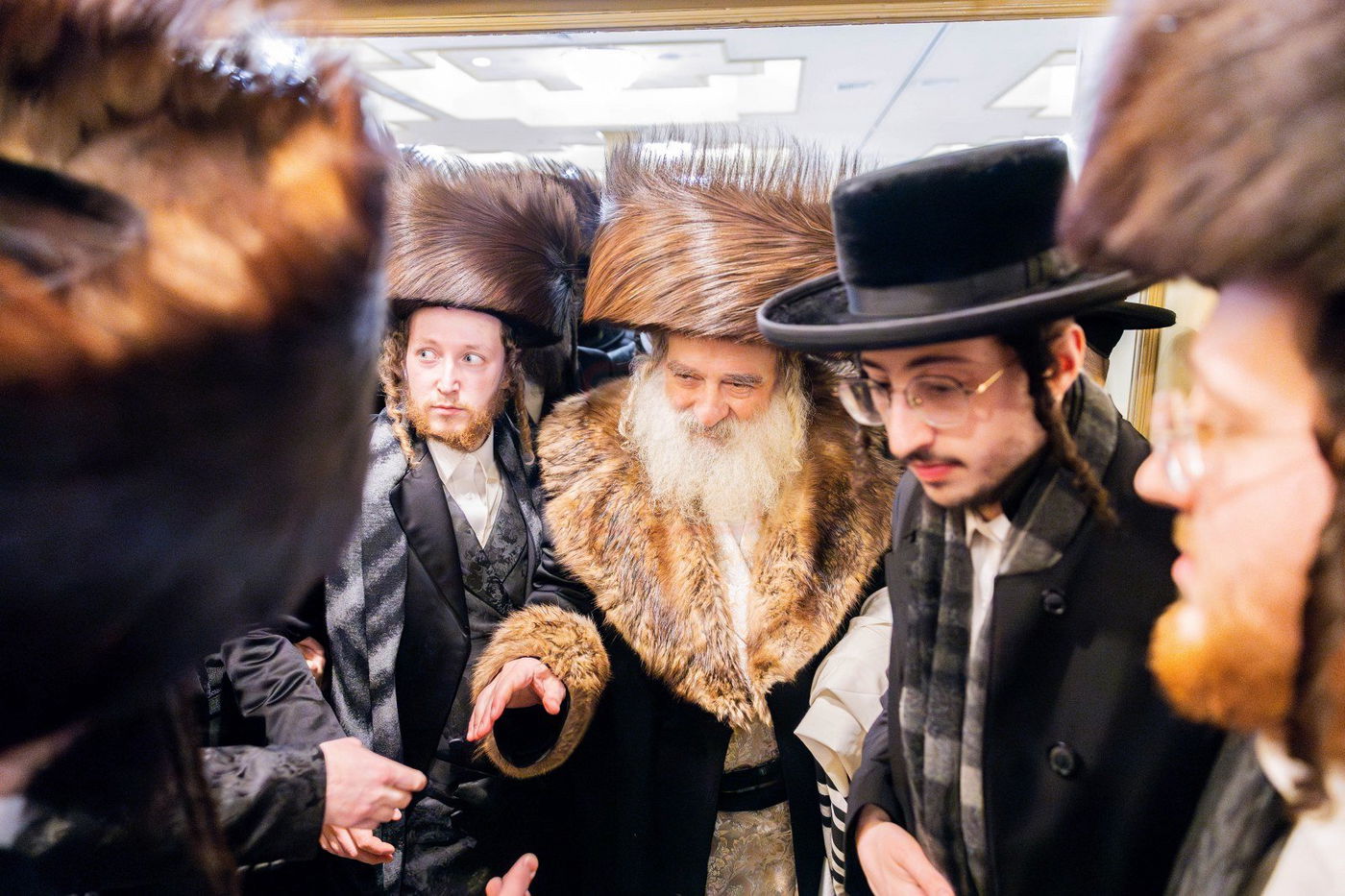 האדמו"ר מקראלי מוצ''ש בקרית יואל