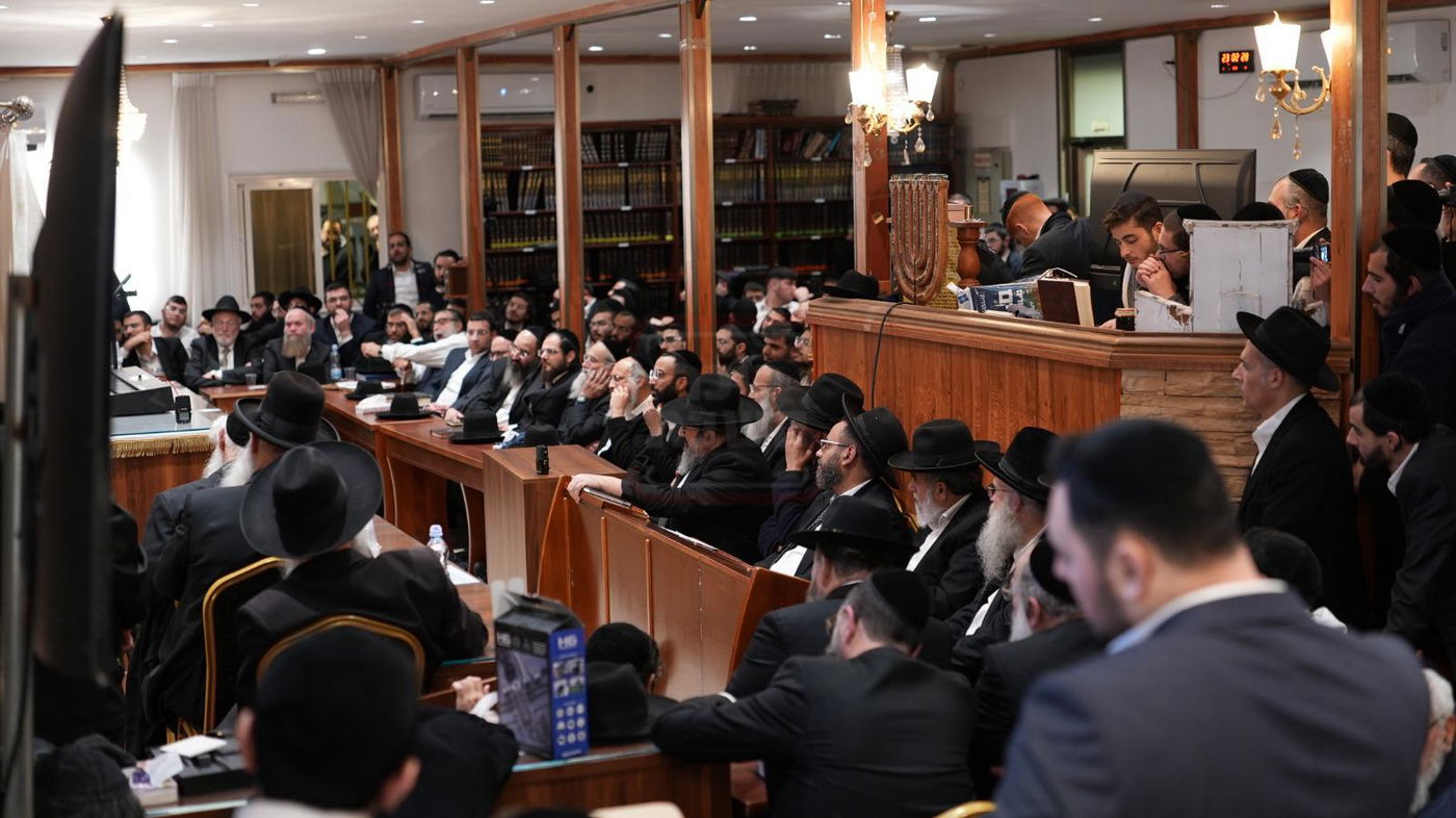 מעמד "ריתחא דאורייתא" אצל הגאון הינוקא בהשתתפות הגרמ"מ קארפ