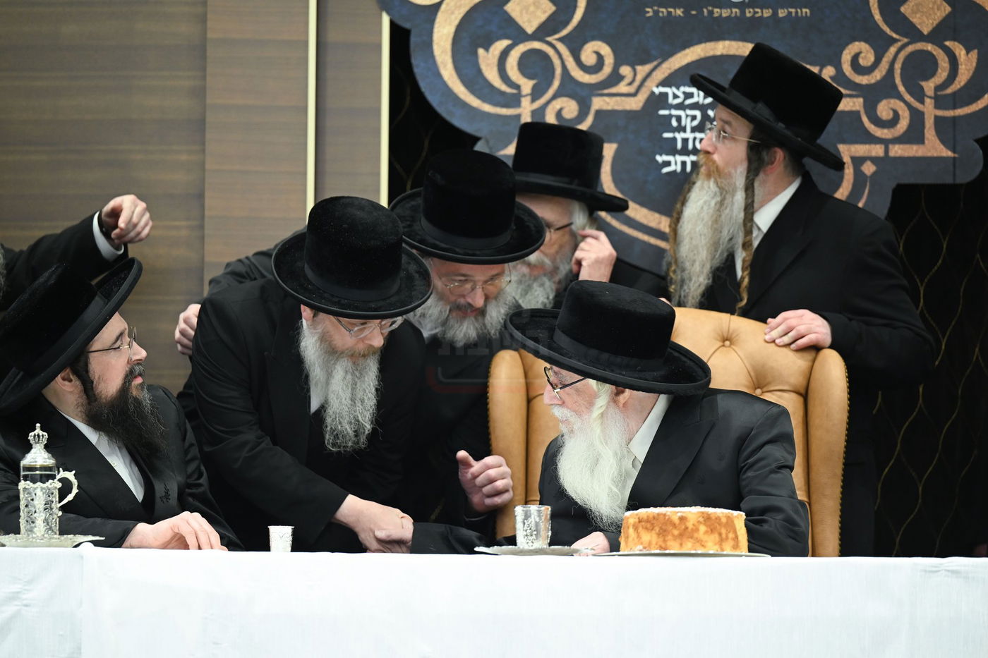 האדמו"ר מצאנז בביקור בלייקווד