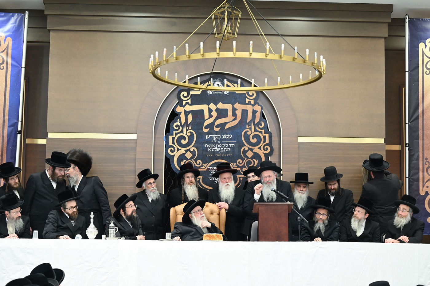 האדמו"ר מצאנז בביקור בלייקווד