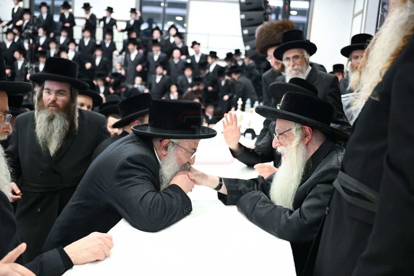 האדמו"ר מצאנז בביקור בלייקווד