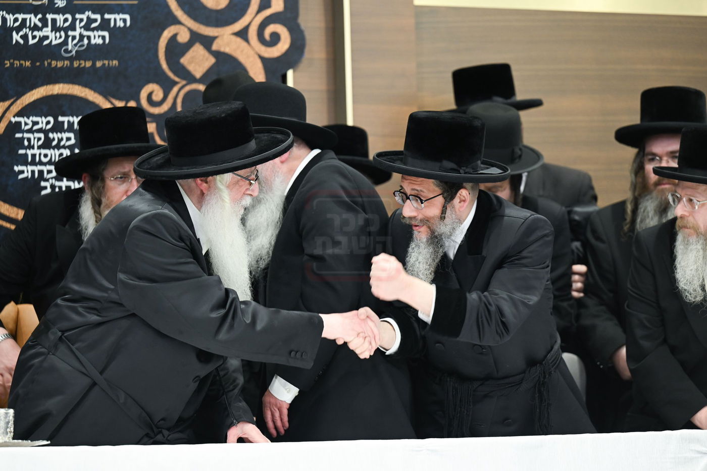 האדמו"ר מצאנז בביקור בלייקווד