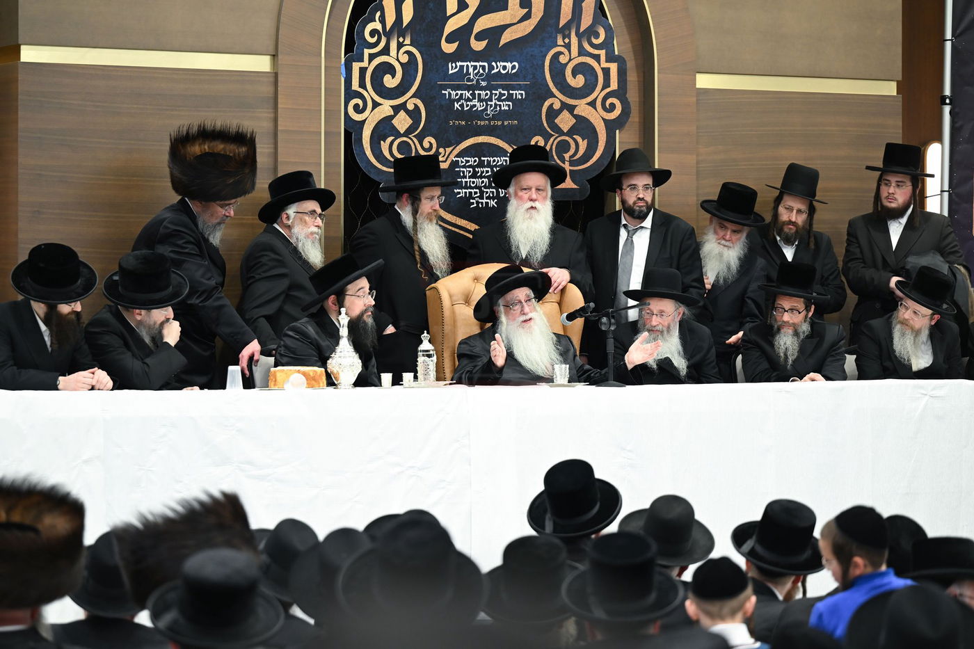 האדמו"ר מצאנז בביקור בלייקווד