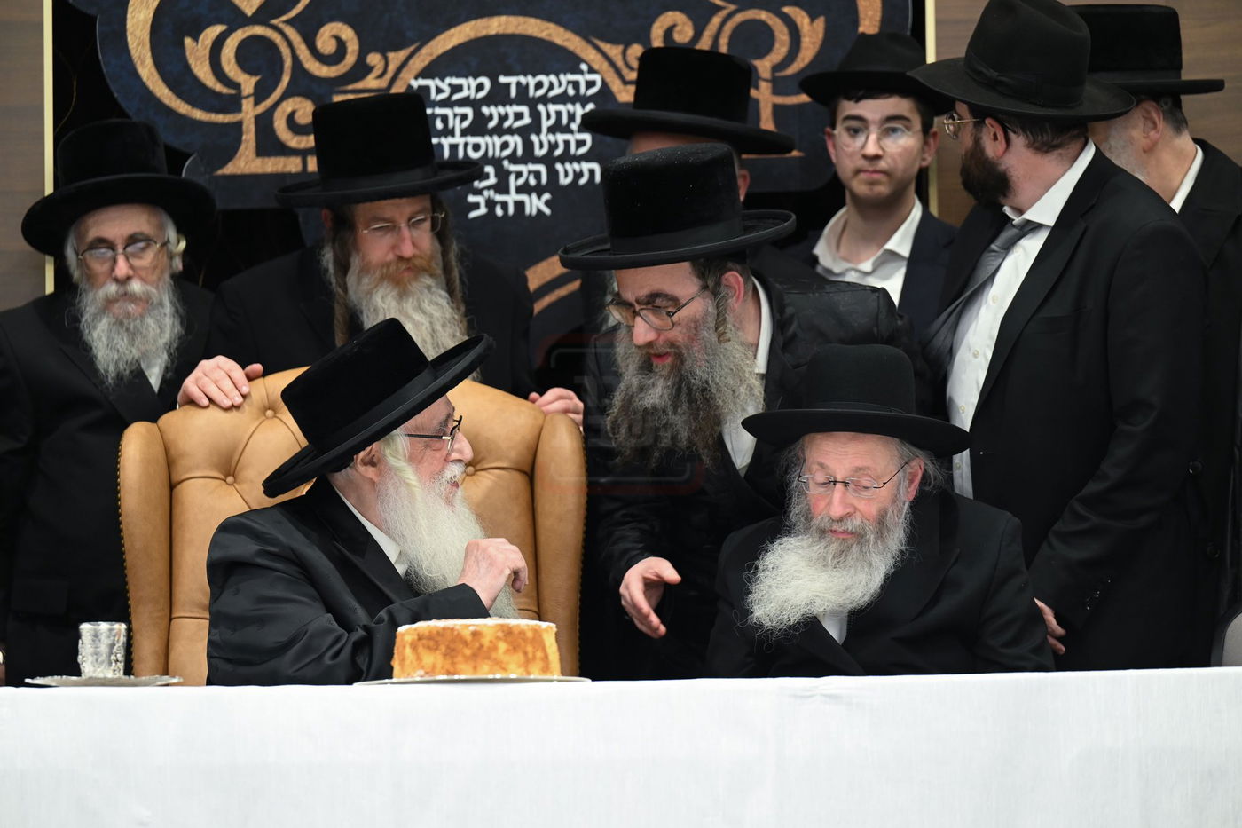 האדמו"ר מצאנז בביקור בלייקווד