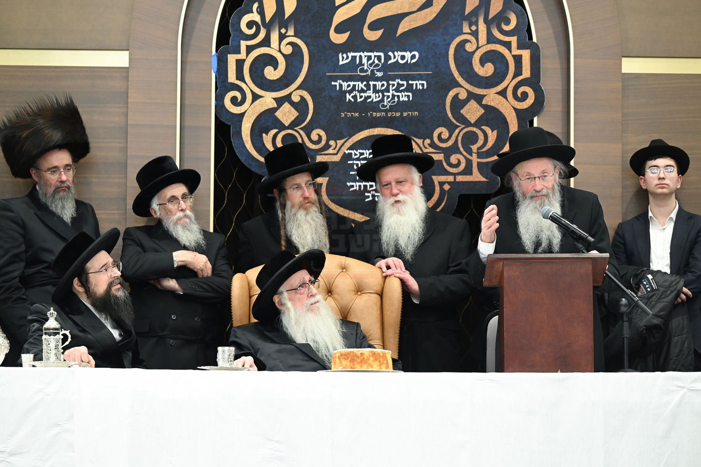 האדמו"ר מצאנז בביקור בלייקווד