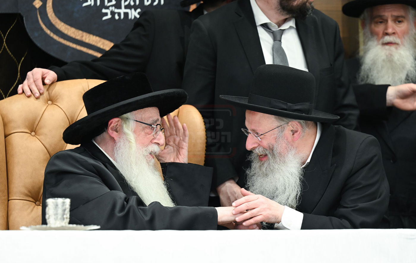 האדמו"ר מצאנז בביקור בלייקווד