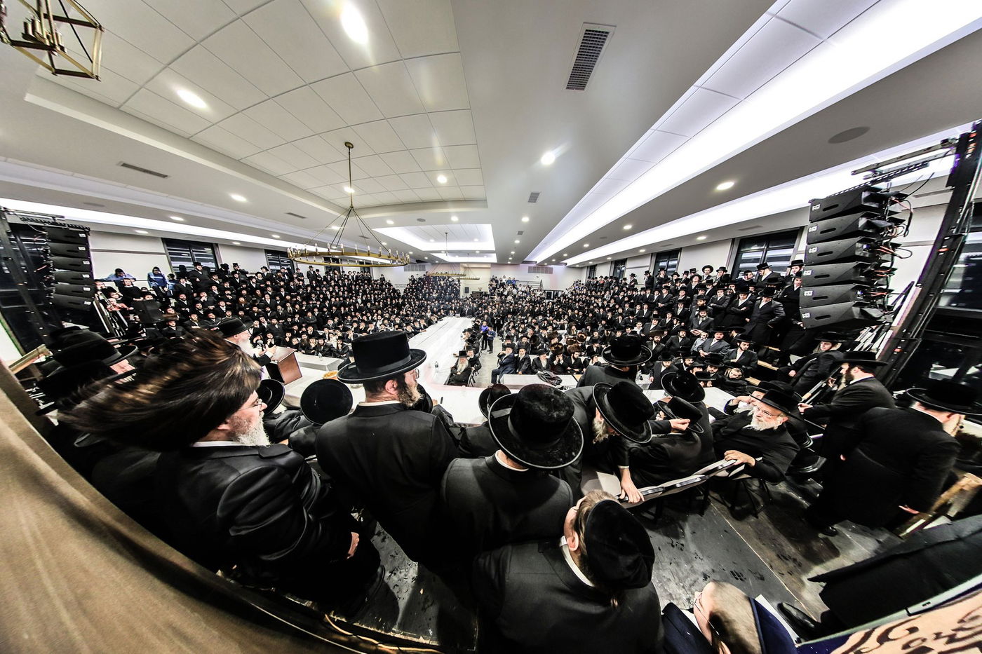 האדמו"ר מצאנז בביקור בלייקווד