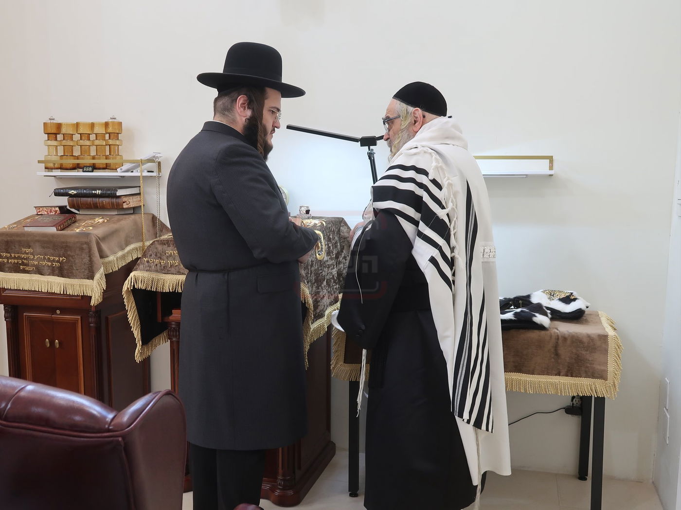 האדמו"ר מסאטמר במנוחה בפאלם ספרינגס 