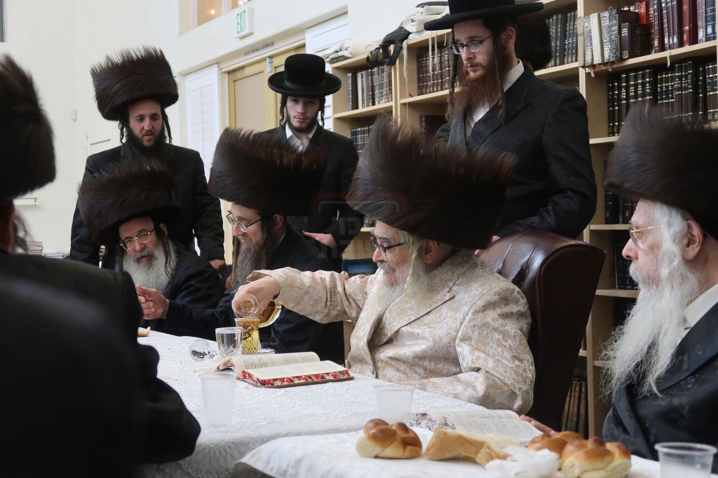 האדמו"ר מסאטמר במנוחה בפאלם ספרינגס 