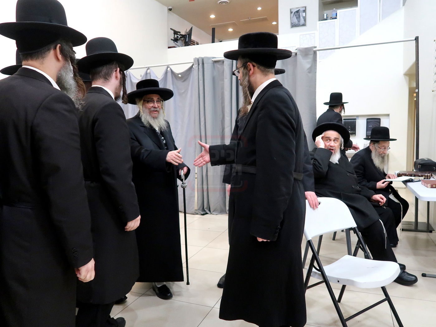 האדמו"ר מסאטמר במנוחה בפאלם ספרינגס 