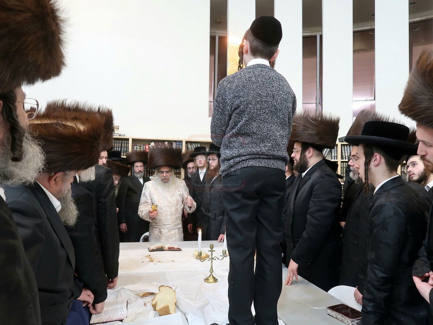 האדמו"ר מסאטמר במנוחה בפאלם ספרינגס 