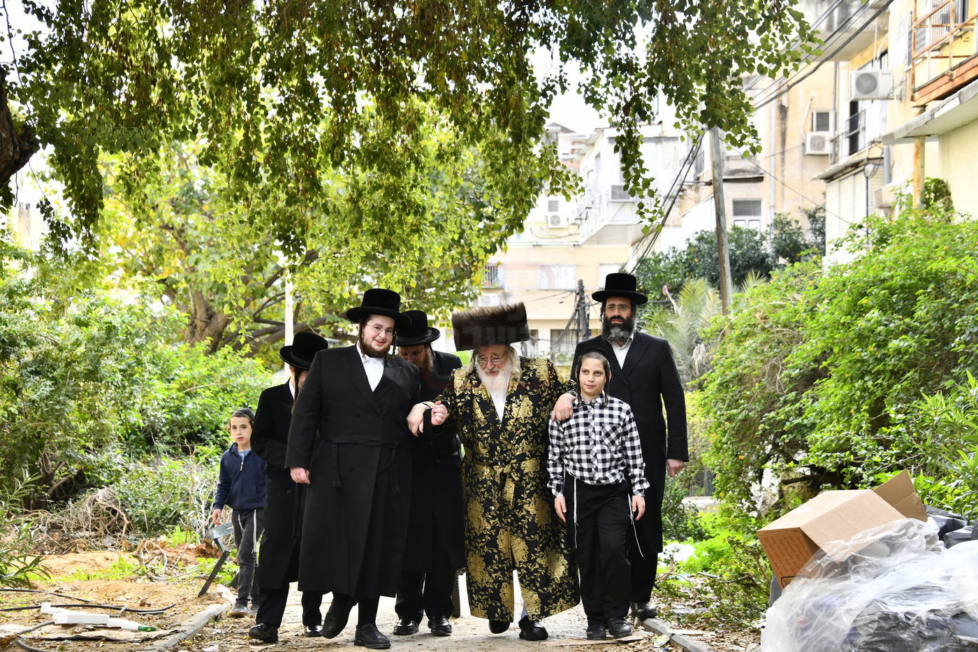 פדיון הבן בחצרות ספינקא - קרעטשניף - פרמישלאן