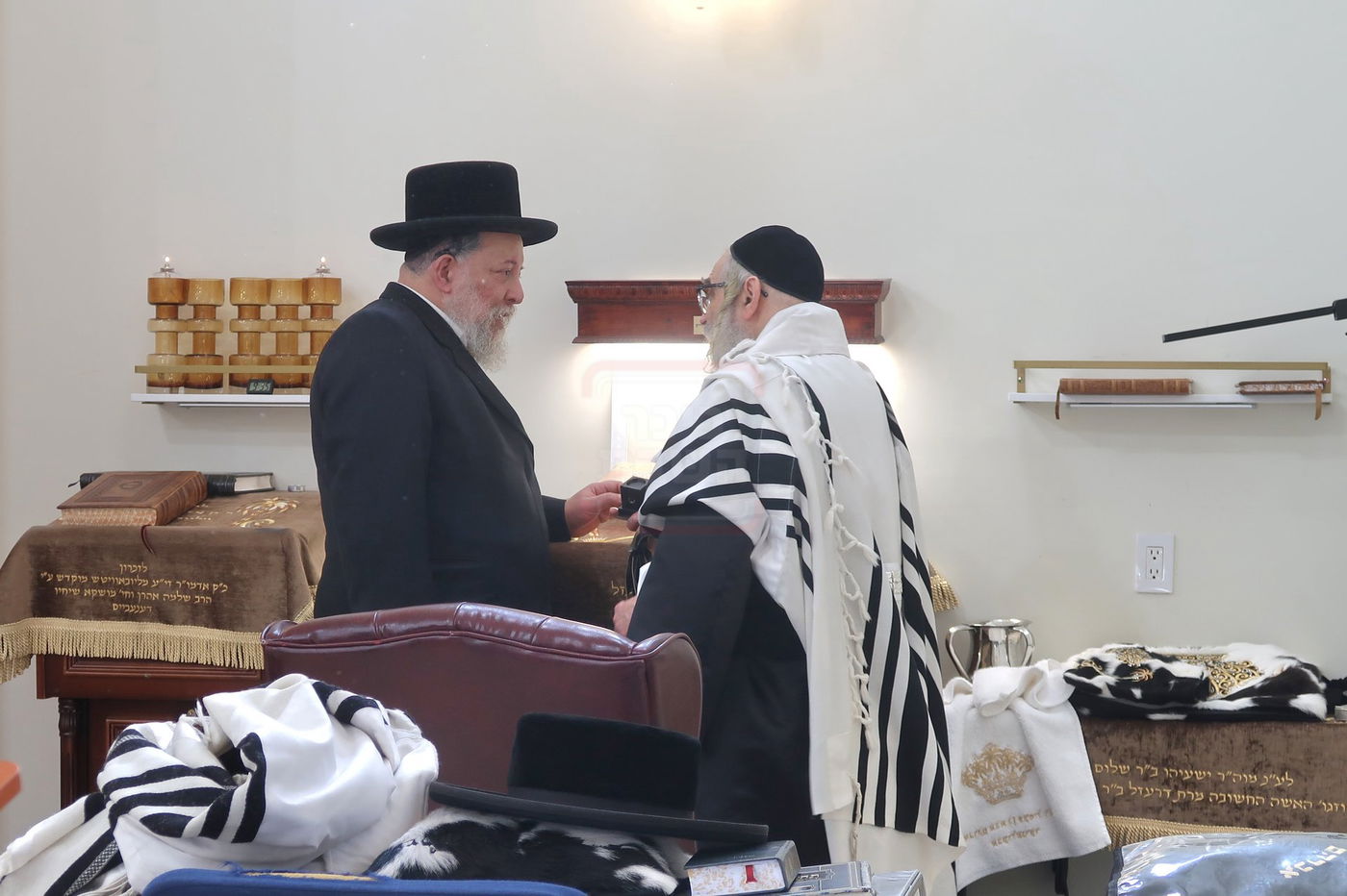 האדמו"ר מסאטמר במנוחה בפאלם ספרינגס 