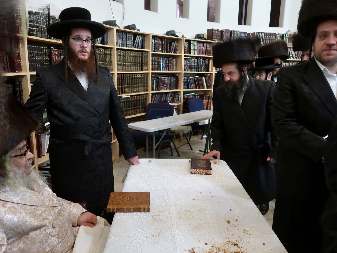 האדמו"ר מסאטמר במנוחה בפאלם ספרינגס 