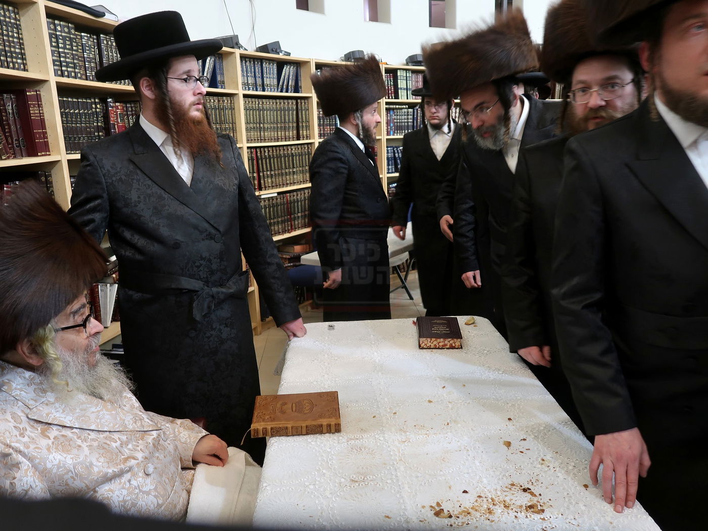 האדמו"ר מסאטמר במנוחה בפאלם ספרינגס 