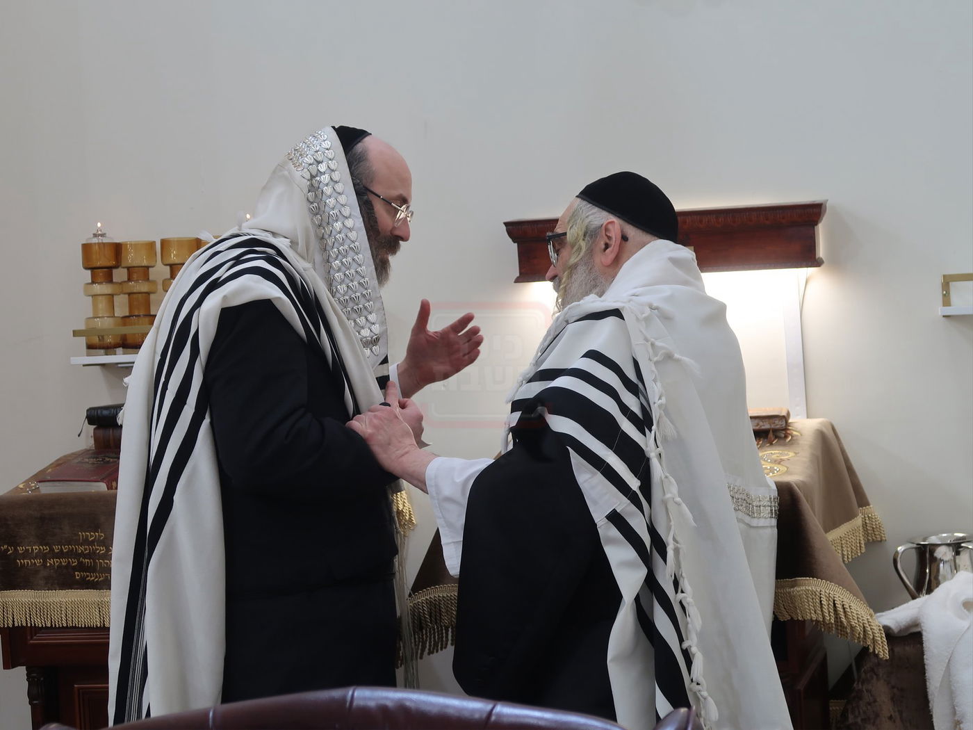 האדמו"ר מסאטמר במנוחה בפאלם ספרינגס 